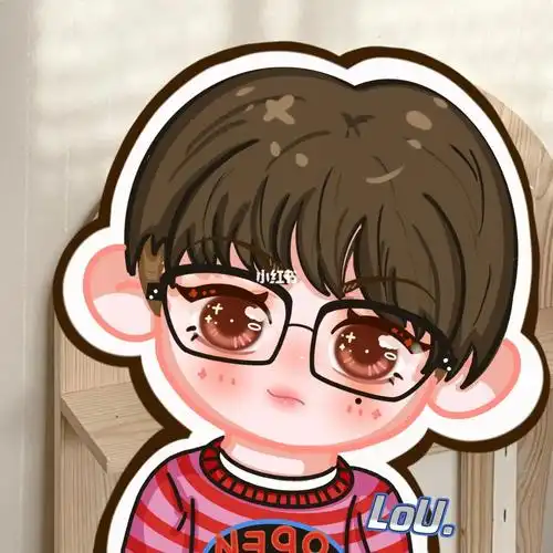 justin  #黄明昊q版  #黄明昊q版头像 #黄明昊justin  #黄明昊发光