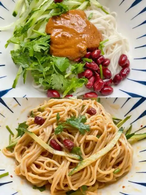 好吃到舔碗底的麻酱拌面 五分钟快手 超简单