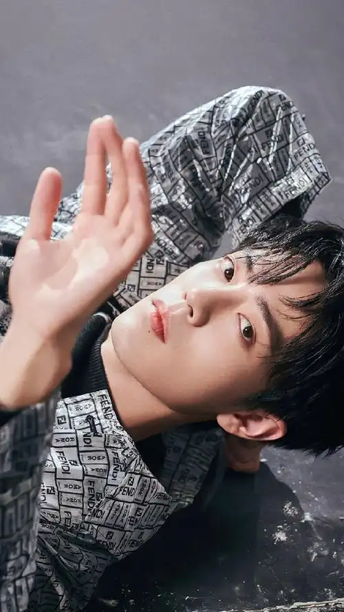 肖战冷峻帅气写真手机壁纸