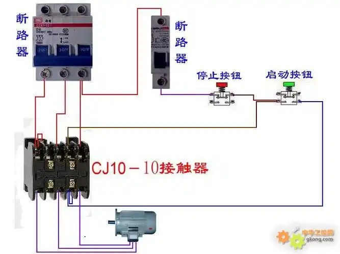 转载:电机连接,实物器件接线方法(希望对新手有帮助)