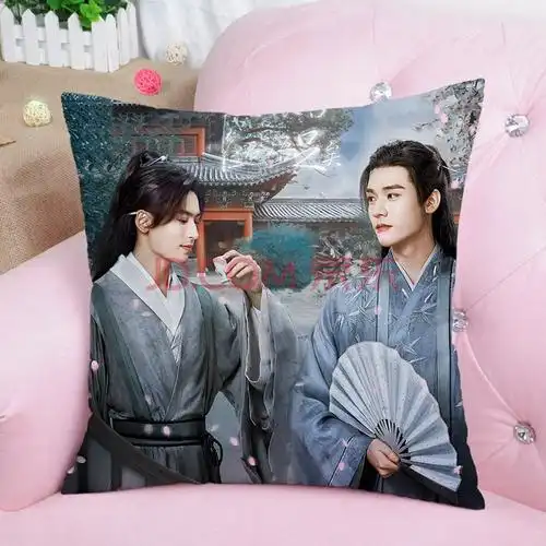 抱枕定制天涯客山河令周边温客行周子舒同款人形腹肌靠垫枕头 11 小号