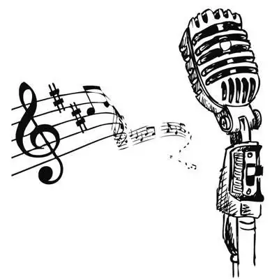 中国好声音标志简笔画