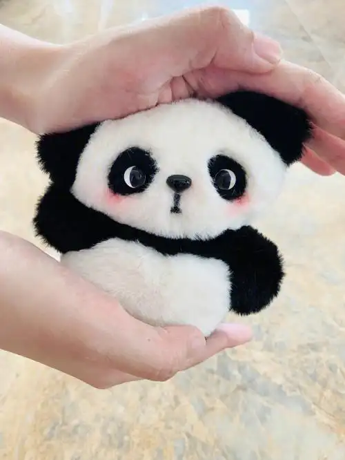 原创手作玩偶小熊猫准备重新打板制作