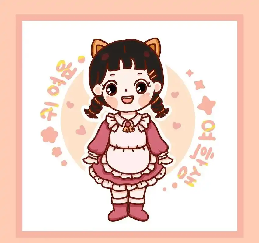 抖音图文来了 绘画新手看过来!一起来画q版可爱女生~!赶快 - 抖音