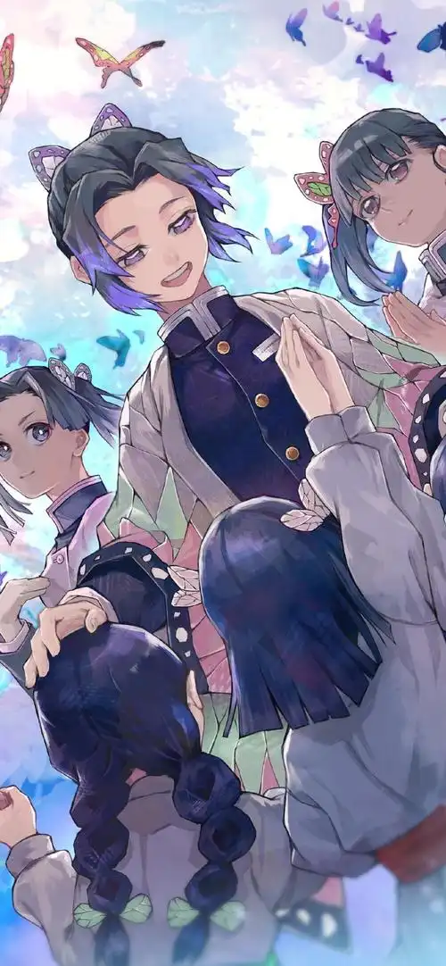 鬼灭之刃 蝴蝶忍 - 堆糖,美图壁纸兴趣社区