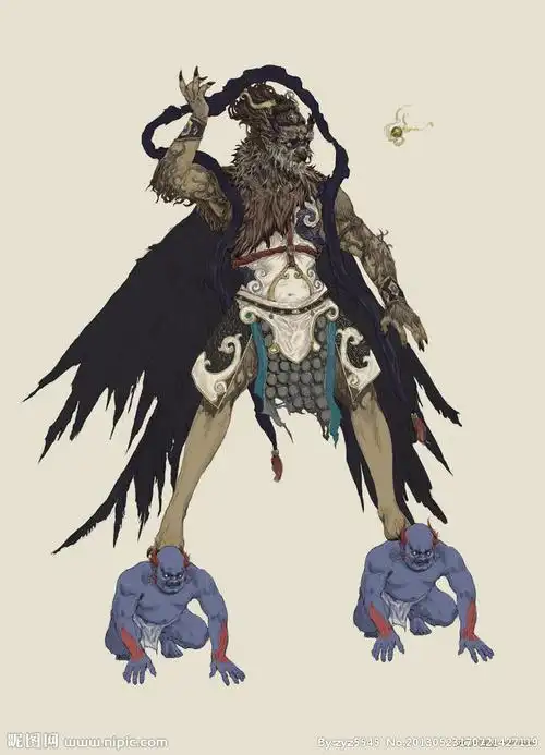 鬼王角色设定图片