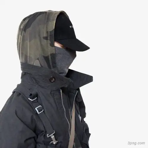 蒙面男子png素材透明免抠图片其他元素