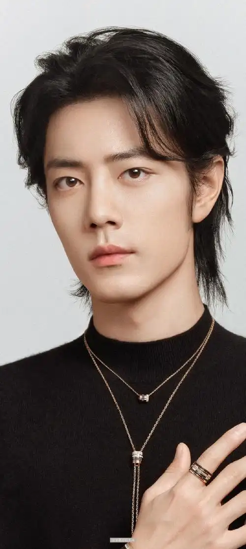 肖战宝诗龙全球品牌代言人##肖战#长发战真的好迷人