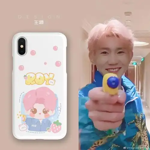 8王源同款手机壳适用于苹果13promax华为p40iphone12明星11tfboys8已