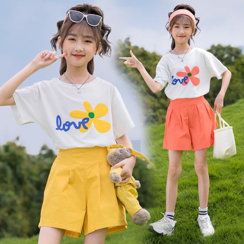 姐妹装夏装女童套装