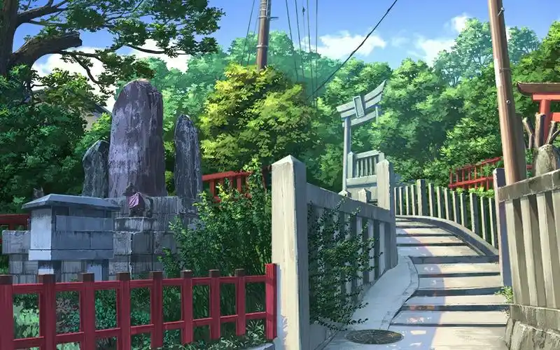 二次元动漫场景图片桌面壁纸