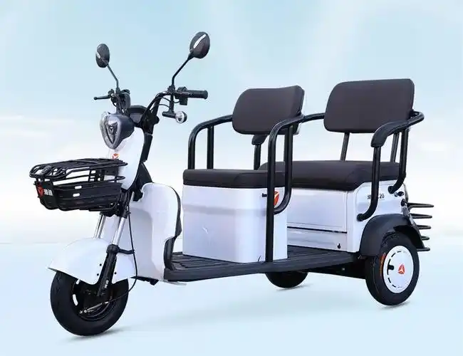 金彭雅迪步步先推出新电动三轮车车型小巧主打代步与载人