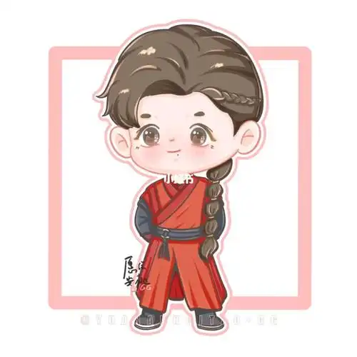 肖战  #肖战的小飞侠  #q版  #我画的就是肖战  #画画  #头像  #抖构