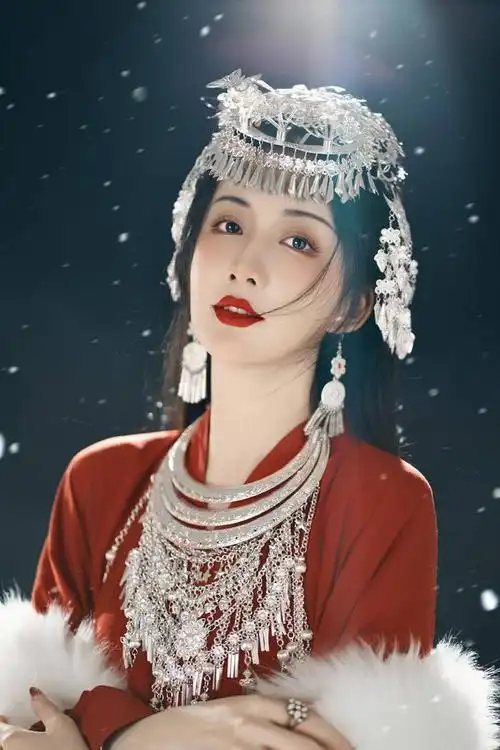 陈欣予新年写真曝光 雪女造型美出新高度|陈欣予|造型|写真_新浪新闻
