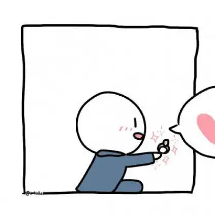 2020qq可爱卡通情侣头像一左一右简约但是比较好看