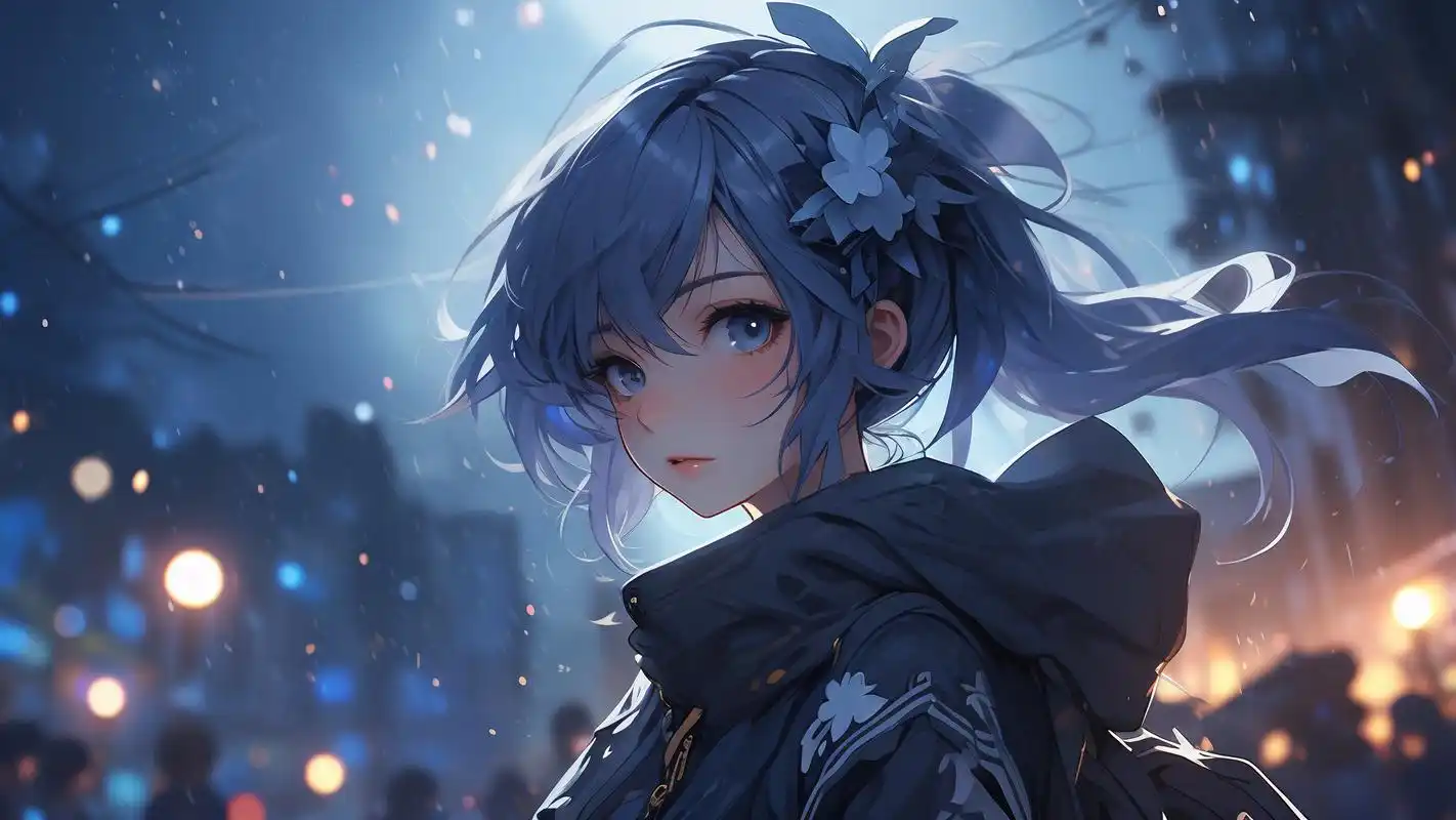 这次给大家带来的是一组超级炫酷的二次元夜空美图横屏壁纸(≧▽≦).