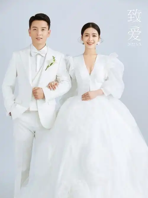 客片分享丨明星同款婚纱照给你满满的幸福感