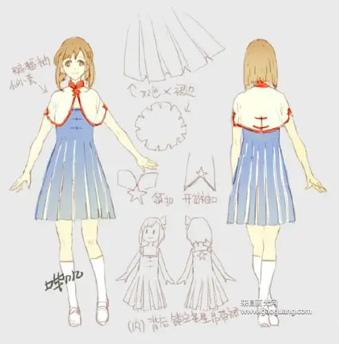 校服怎么画好看?34张校服设计图片大全