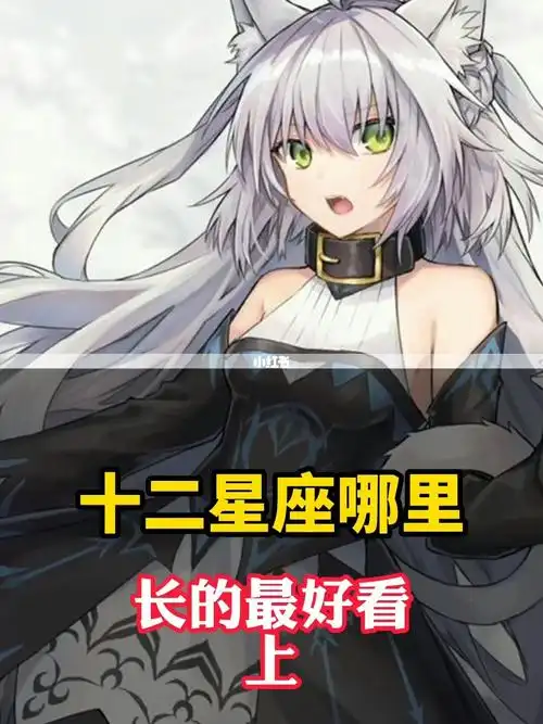 十二星座那里长的最好看你肯定上榜了