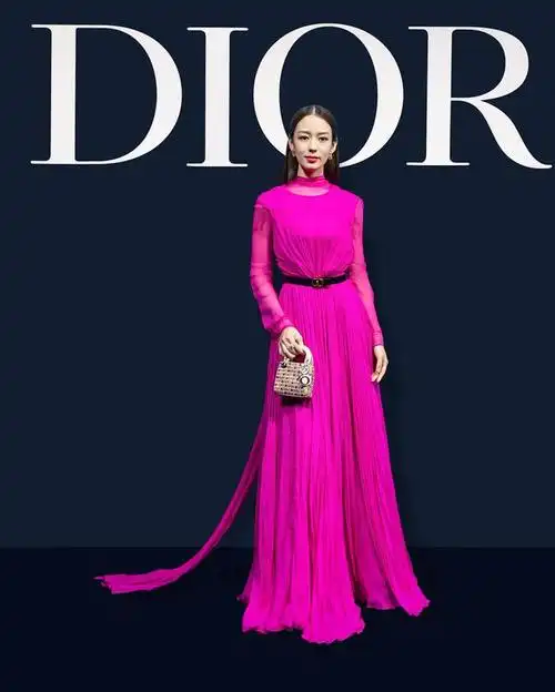 发布秀当晚星光熠熠,迪奥中国品牌大使迪丽热巴,刘雨昕,陈飞宇,杨采钰