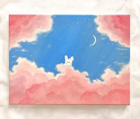 丙烯颜料画丙烯颜料画图片大全简单