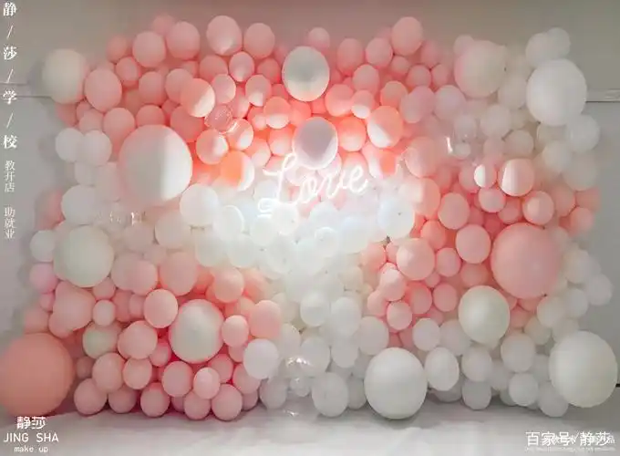 灵可龙气球墙「气球派对创意装饰班」实操课堂作品