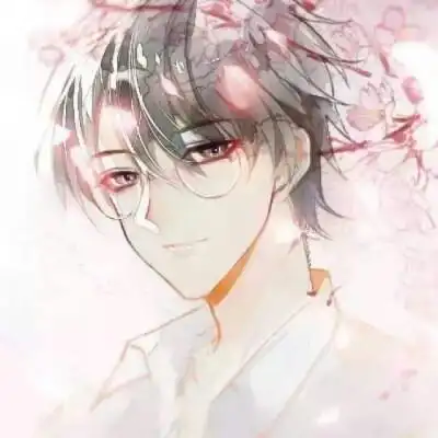 动漫男生头像#高清#粉色系