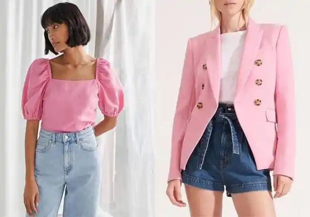 粉色服饰怎么搭冷暖或邻近色搭配不止减龄还甜美时尚更个性