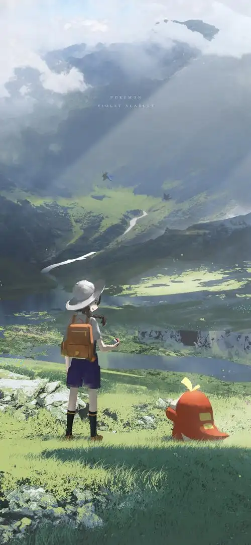 pixiv插画壁纸,高清无水印手机壁纸!#承包你的2024新壁纸#/#动漫