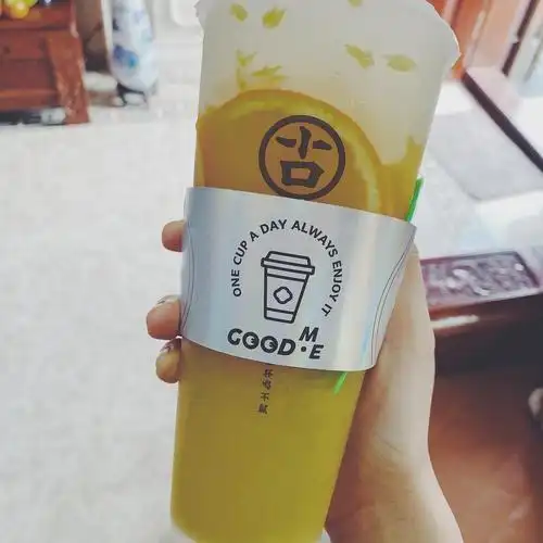 满杯橙海粒好喝