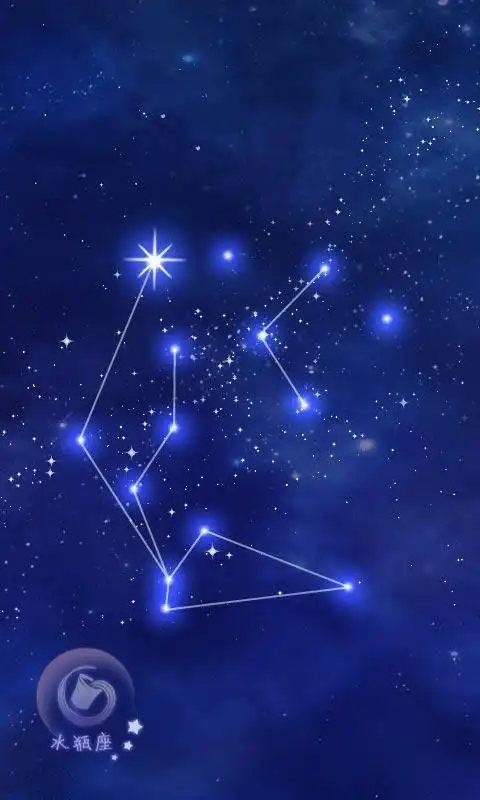 我要水瓶座图案锁屏