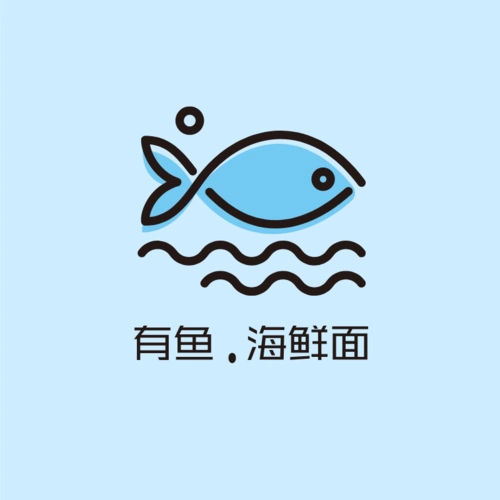 餐饮海鲜美食logo设计