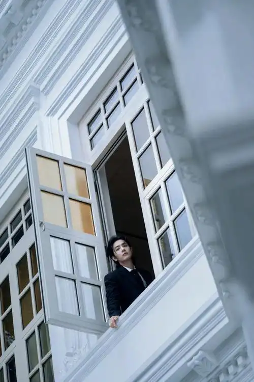 摄影师法越馨镜头下的肖战过分帅气了