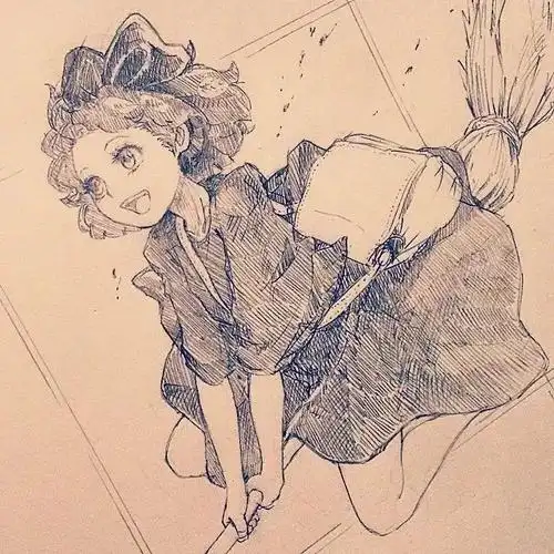 临摹完这组动漫插画连你的速写水平都能大幅度提高了