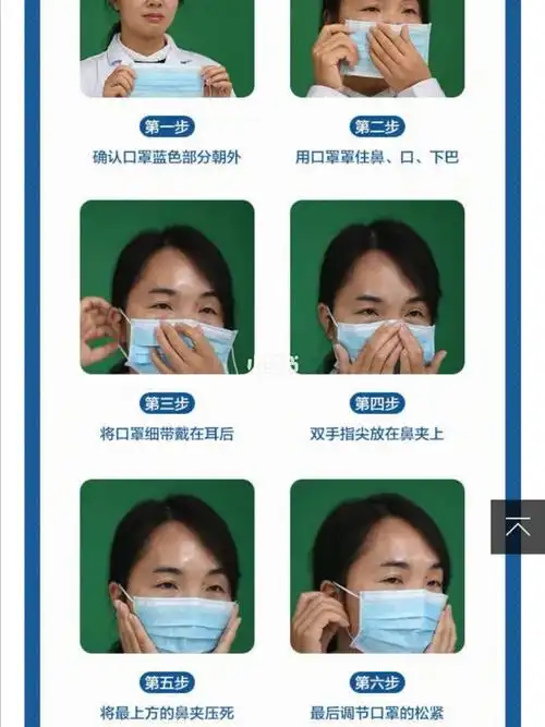 如何正确佩戴口罩