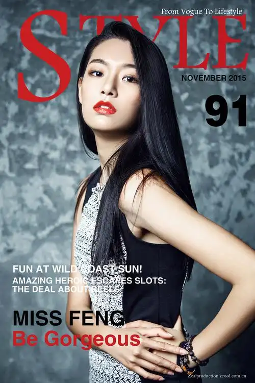 时尚杂志封面 创意海报设计