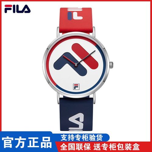 fila斐乐手表简约男女夏季新款情侣logo欧美石英腕表6058