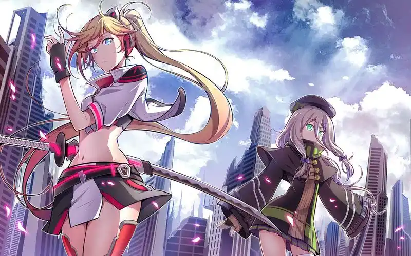 《消零世界》大概是画了一周的维拉托和丽丽的同人图