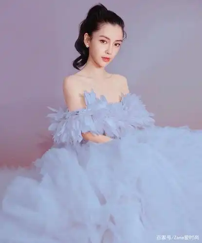 angelababy穿过的仙女高定礼服,灵动温柔人鱼公主,优雅至极