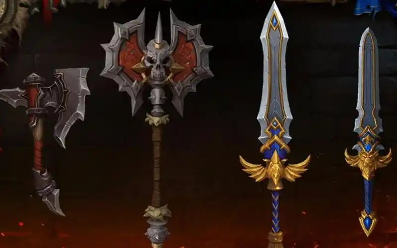 嘉栋魔兽世界80联盟pvp武器外观前瞻