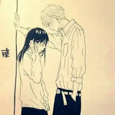 情侣图最萌身高差