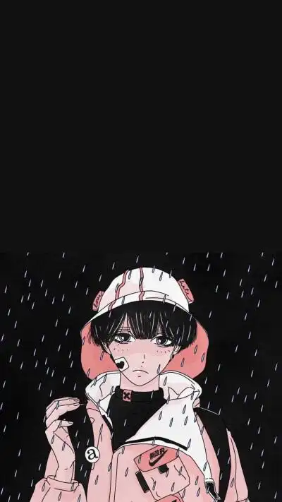 黑色壁纸女伤感