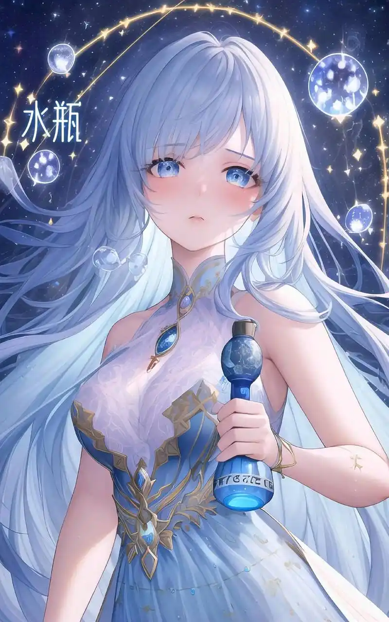 十二星座show#二次元 #二次元少女 #ai绘画 - 抖音