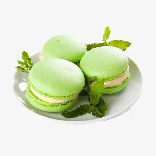 绿色马卡龙_绿色马卡龙【高清装饰元素png素材】-90设计