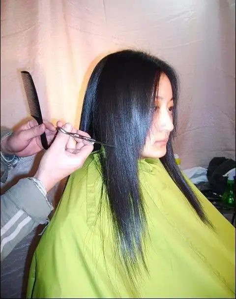 小树经典bob剪发过程(3)