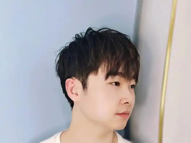 男士摩根烫男士纹理