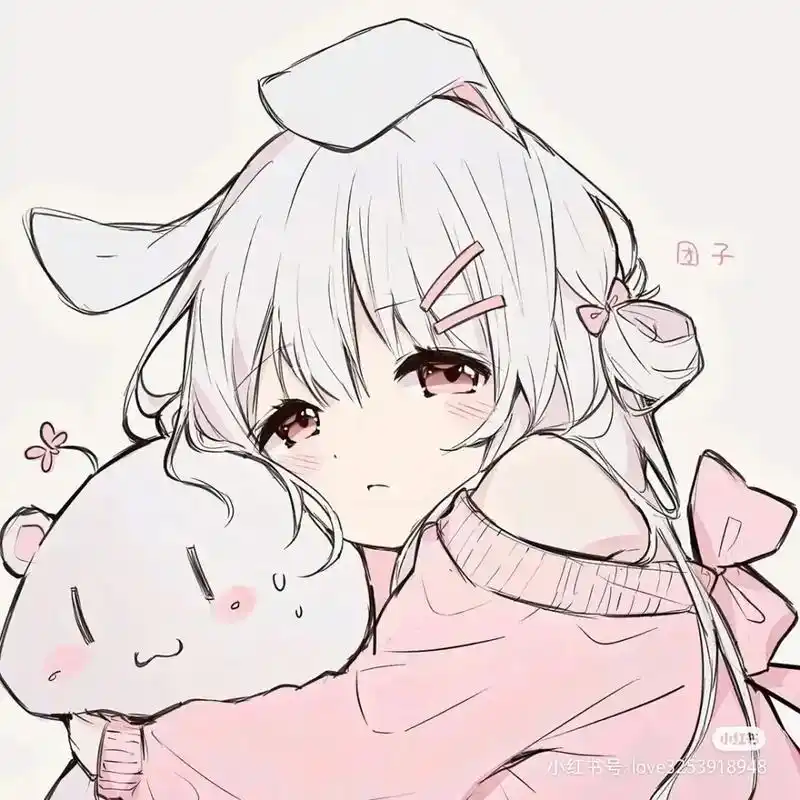 可爱头像女卡通呆萌 #萌萌的小可爱 更新,奶萌头像～ - 抖音