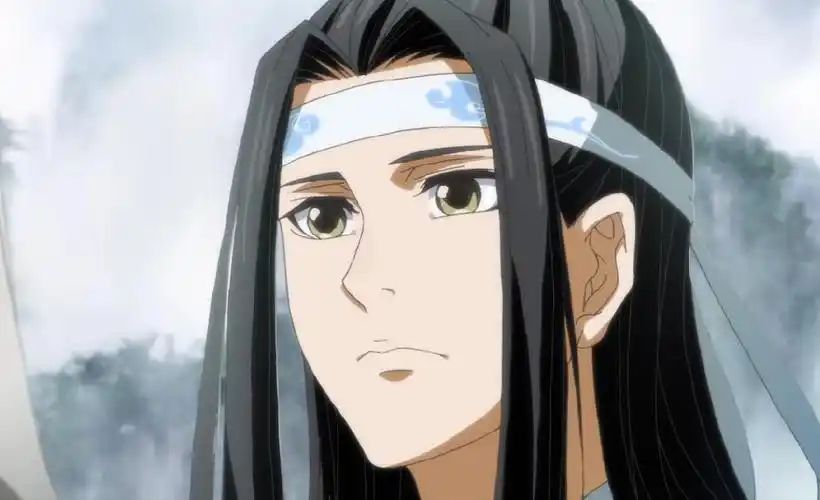 《魔道祖师》自截蓝忘机无水印壁纸,蓝二哥哥帅爆了!