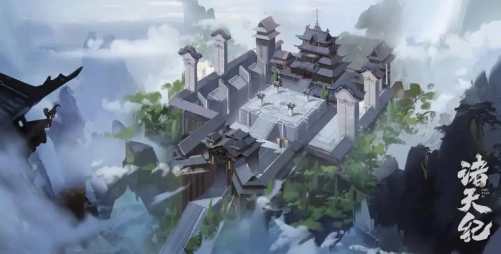 古风仙侠动画《诸天纪》场景设计概念稿-宗门篇