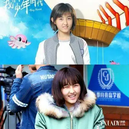 张子枫新剧花絮照曝光笑容灿烂 与tfboys合作默契十足